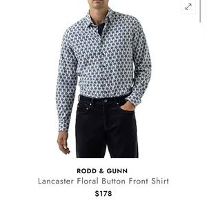 Rodd & Gunn Men's Lancaster Floral Print Shirt